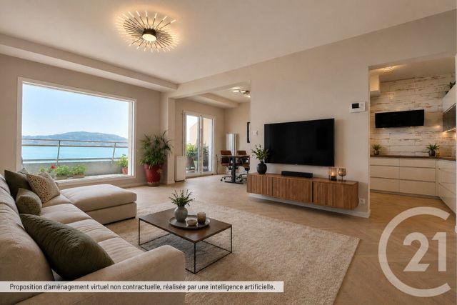 Appartement F4 &agrave; vendre - 4 pi&egrave;ces - 101,03 m2 - St Gingolph - 74 - RHONE-ALPES