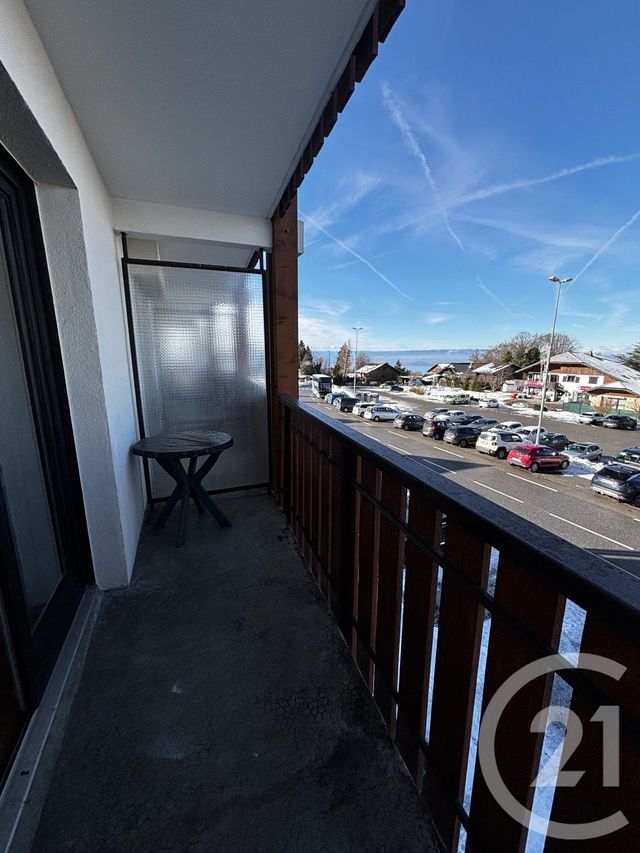 Appartement T2 &agrave; louer - 2 pi&egrave;ces - 25,38 m2 - Thollon Les Memises - 74 - RHONE-ALPES