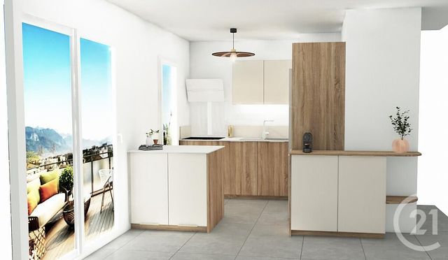 Appartement F3 &agrave; louer - 3 pi&egrave;ces - 67,80 m2 - Thonon Les Bains - 74 - RHONE-ALPES
