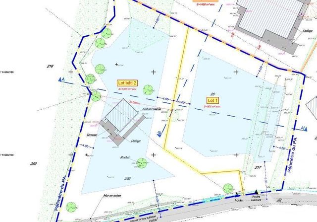 Terrain à vendre - 902 m2 - Allinges - 74 - RHONE-ALPES