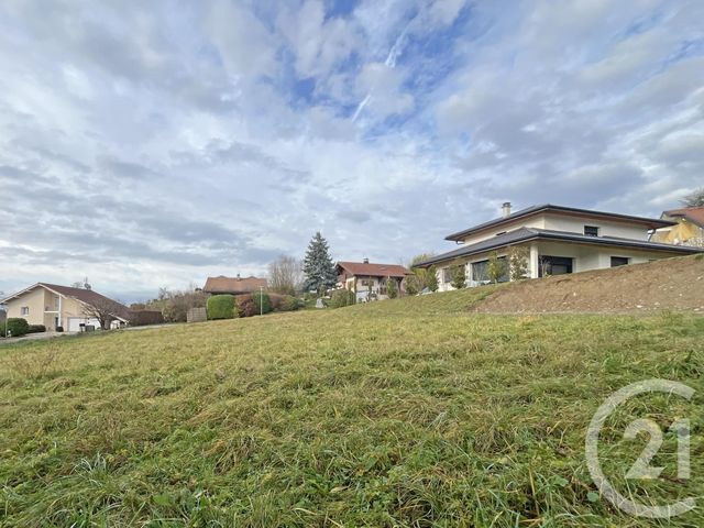 Terrain à vendre - 1006 m2 - Margencel - 74 - RHONE-ALPES