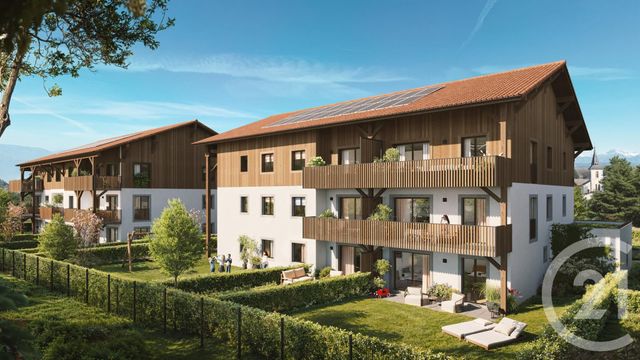 Appartement F2 à vendre - 2 pièces - 47,70 m2 - Anthy Sur Leman - 74 - RHONE-ALPES