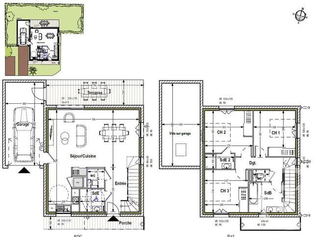 Maison à vendre - 5 pièces - 103 m2 - Anthy Sur Leman - 74 - RHONE-ALPES