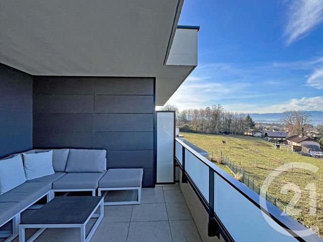Appartement F3 &agrave; vendre - 3 pi&egrave;ces - 81,61 m2 - Anthy Sur Leman - 74 - RHONE-ALPES