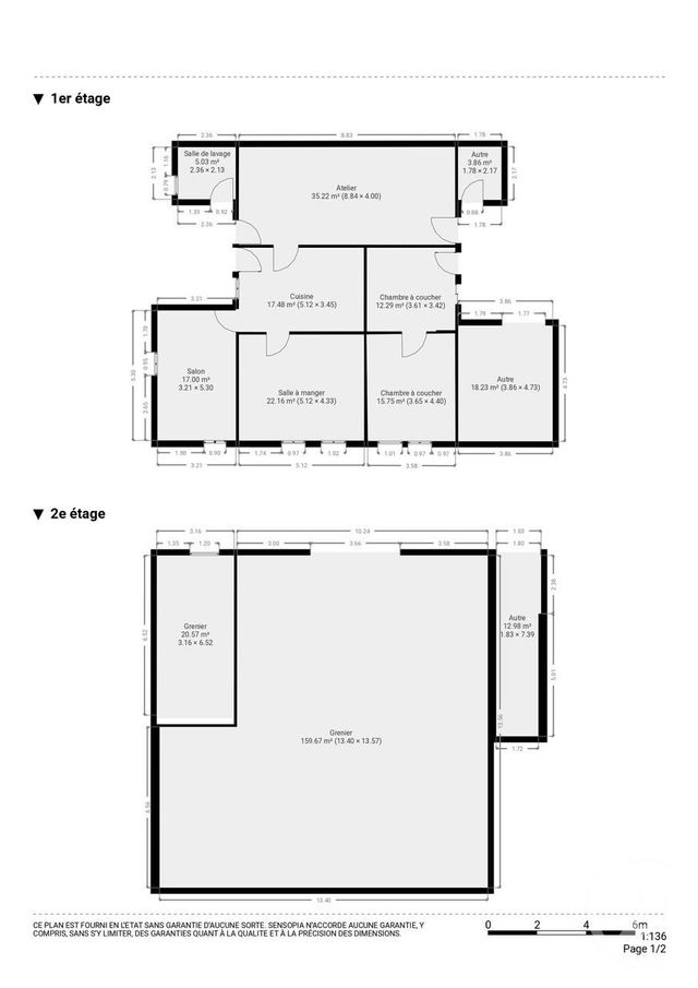 Maison à vendre - 3 pièces - 506 m2 - Vacheresse - 74 - RHONE-ALPES