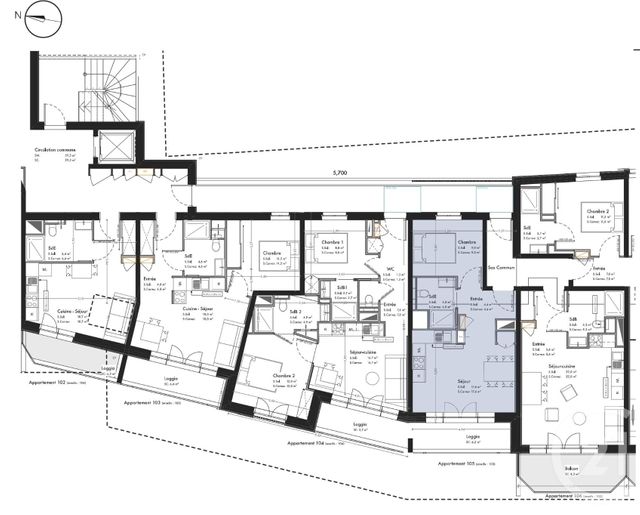 Appartement F2 à vendre - 2 pièces - 35,10 m2 - Chatel - 74 - RHONE-ALPES