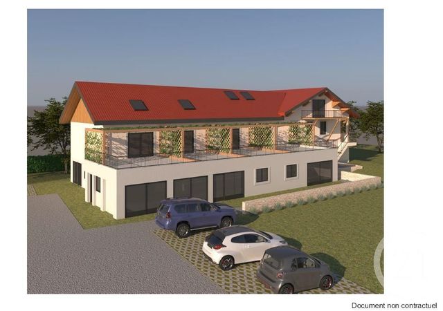 Appartement F3 &agrave; vendre - 3 pi&egrave;ces - 70,23 m2 - Vinzier - 74 - RHONE-ALPES