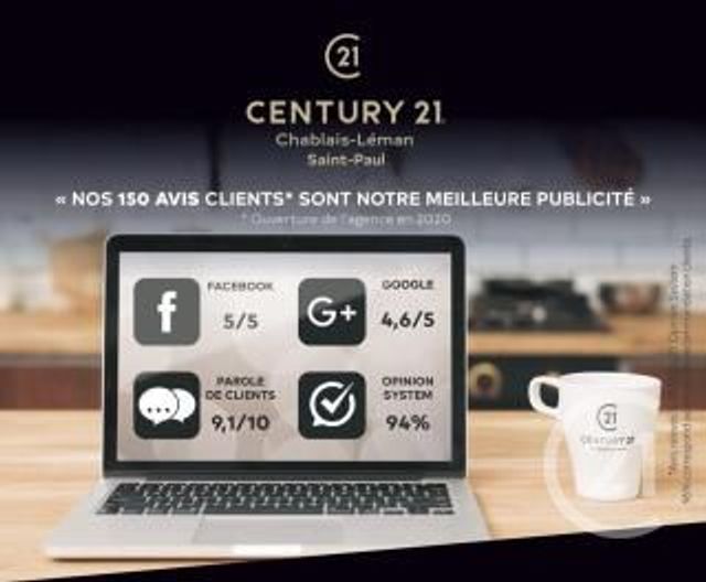 Appartement F4 à vendre - 4 pièces - 81,82 m2 - Evian Les Bains - 74 - RHONE-ALPES